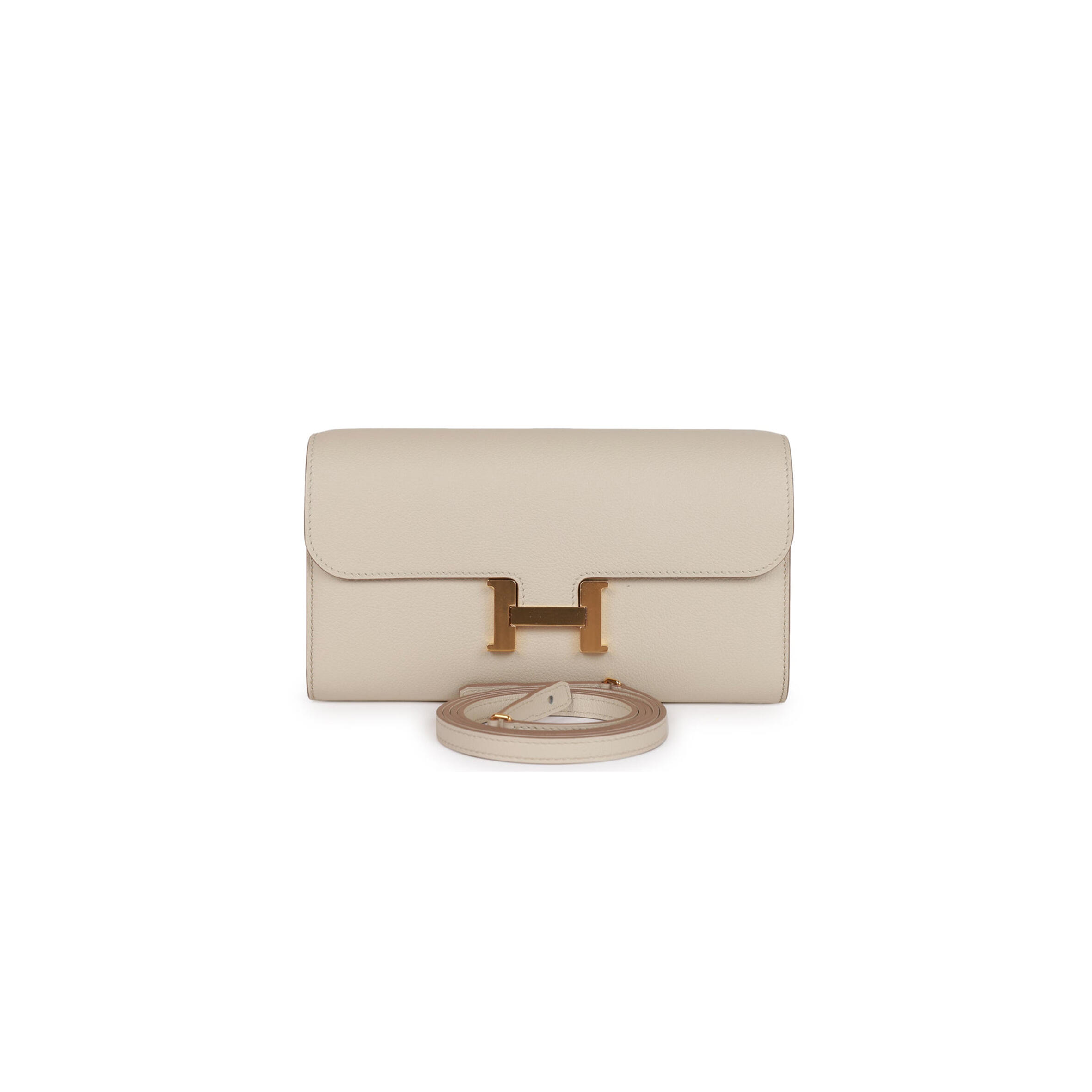 HERMES CONSTANCE WALLET TO GO BETON EVERCOLOR GOLD HARDWARE (20*11*4cm) HERMES CONSTANCE WALLET TO GO BETON EVERCOLOR GOLD HARDWARE (20*11*4cm)
